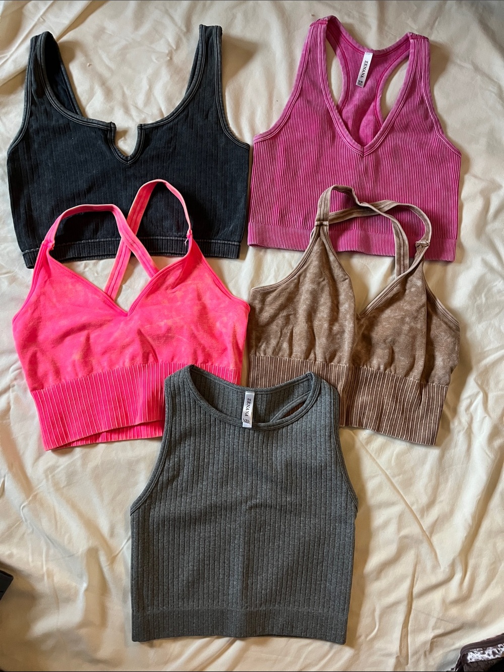 Zenana bralettes - Cropped Tank Tops
